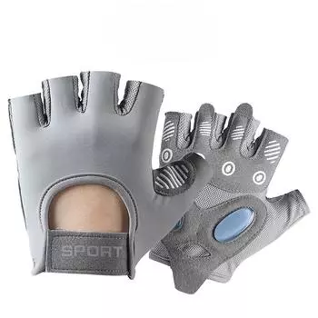 New Fitness Exercise Half Finger Women s Non Slip Sun Protection Yoga Bicycle Cycling Equipment Training Outdoor Mountaineering Gloves S