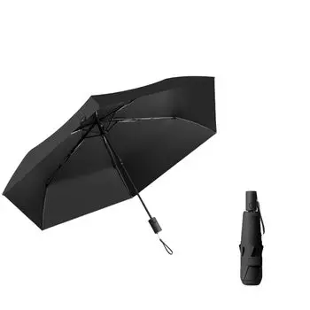 New Folding Parasol with Automatic Large Reverse Folding Umbrella for Men and Suitable for Sun and UV at Easy Light Heat UV Super Water Rainy Unisex