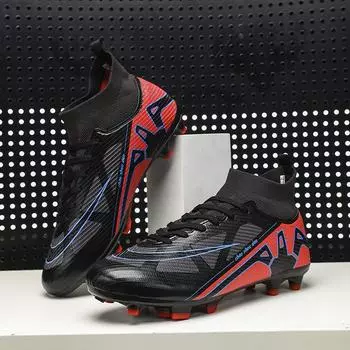 New football shoes boys and girls grass game training AG long nails TF broken nails sports shoes 32