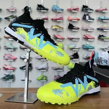 New football shoes boys and girls students grass game training non-slip wear-resistant long nails broken nails sports shoes 35