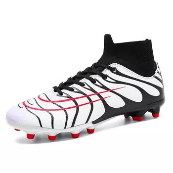 New football shoes men s broken nails TF training shoes AG long nails broken nails wear-resistant youth sports shoes assassin series 35