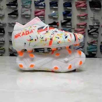 New football shoes training shoes large size high top teenage students broken nails long nails children long nails football shoes 35