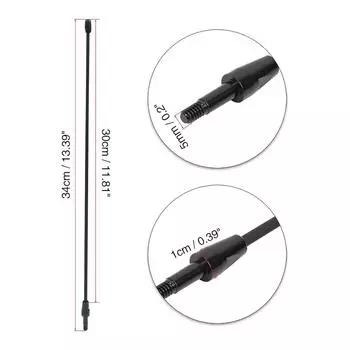 New For Ford F-150 F-250 F-350 Mercury Cougar D3AZ18A886A 13 Radio Antenna Mast Rod