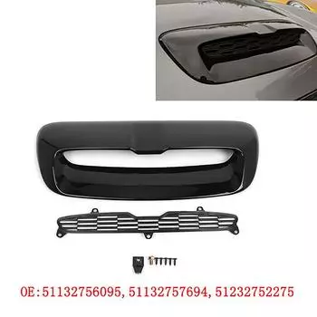 New Front Grille Air Vent Outlet Cover Car Accessories Fit For BMW Mini Cooper S R56 R55 R57 R58 R59 2007-2014 (After June 2007)