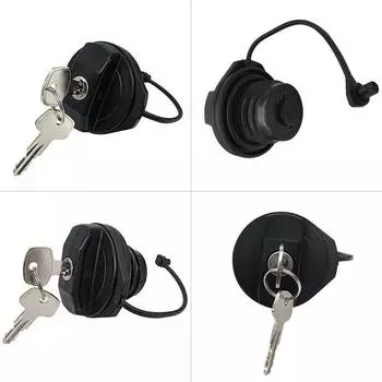 New Fuel Tank Filler Cap with 2pcs Keys For Land Rover Defender 90 110 130 LR075664