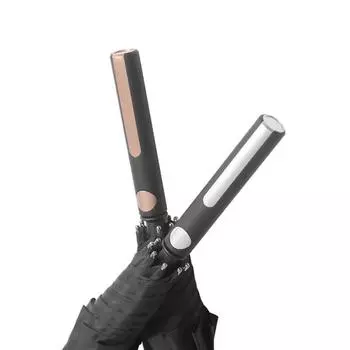 New full fiber straight golf weather and rain umbrella long handle umbrella