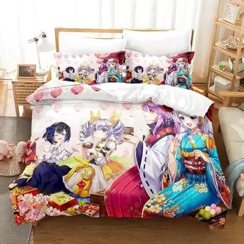 Новая игра Honkai Impact 3rd Bedding Sets Duvet Cover Set With Pillowcase Twin Full Queen King Bedwears Постельное белье Домашний текстиль 70x133cm 2pcs