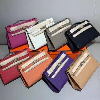 New genuine leather women s bag, top layer cowhide ostrich pattern leather hand bag, shoulder crossbody women s bag 22x8x14cm розы красного