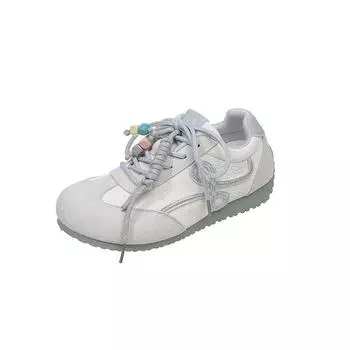 New German training shoes women s shoes casual shoes 2025 early autumn white shoes color matching sports shoes women s Forrest Gump shoes 35