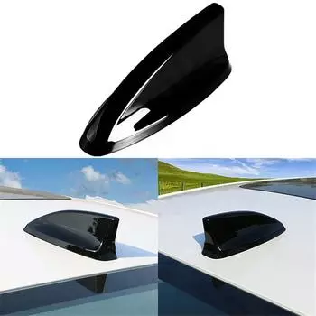 New Gloss Black Car Roof Shark Fin Antenna Aerial Cover For Honda Civic 11th 2022-Up