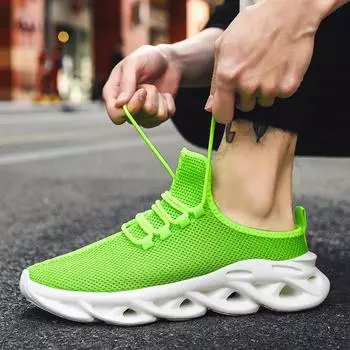 New Half Slippers Men Casual Shoes Men Breathable Mesh Lightweight Sports Outdoor Slip on Cushioning Walking Half Sneakers Men 39 коричневый