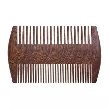 New Handmade Sandalwood Pocket Anti-Static Wood Comb Beard Mustache Hair Brush Combs Hair Styling Accessories
