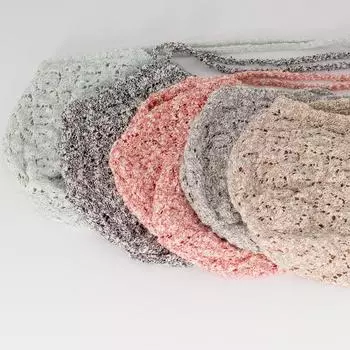 New handwoven hat women s tide hollow breathable bag head hat fashionable versatile face small big head circumference knitted hat thin M54-58cm темно серый