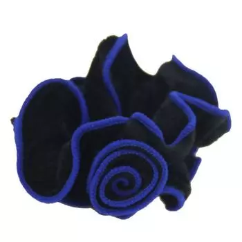 New Headbands for Women Flower Ponytail Holder Accessories Hair Ring Velvet Elastic Hair Rope горячий розовый