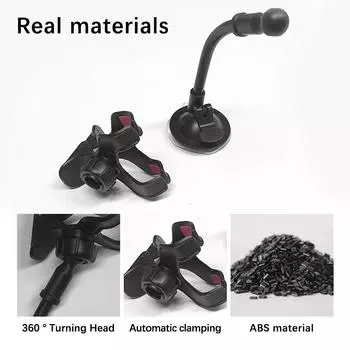 New High-end 360 Degree Rotation Car Phone Holder Universal Flexible Mount Stand Mobile Cell Support Car Accessories