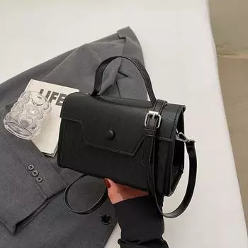 New high-end fashion oblique span bag versatile handbag spring small square bag casual shoulder bag