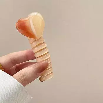 New High-end Simple Bubble Braid Hairband Female Love Telephone Line Hair Ring Ponytail Braiding Artifact 1PCS