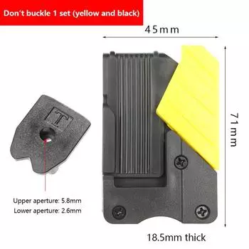 New High Quality Tool Buckle Electric Drill Tape Electric Wrench Hammer Hanger Holder For Belt Tape Measure 2024 A2