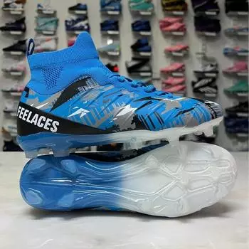 New high-top football shoes, long nail shoes, high-quality professional training shoes, foreign trade broken nail football shoes 35