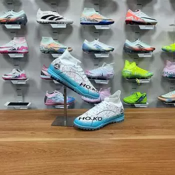 New high-top football shoes, youth adult game football shoes, adult students, spikes, men s and women s grass training 38