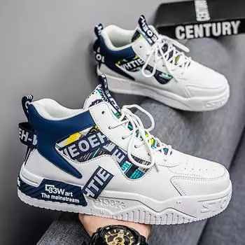 New high-top men s shoes teen fashion casual board shoes men s casual sports shoes men s running shoes Jinjiang shoes 39