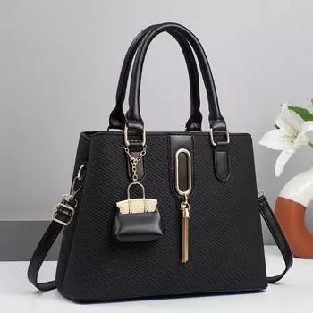 New High-value Pendant Bag Macaron Fashion Handbag High-value Versatile Large Capacity Shoulder Bag .
