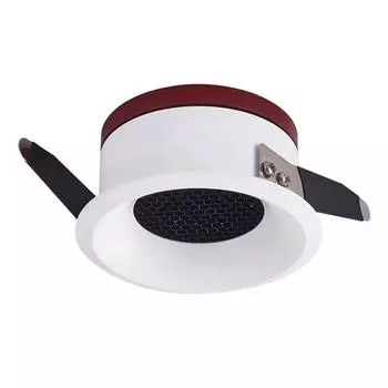 New Honeycomb Nest Anti Glare Lens Dimmable COB Recessed Downlight 5W 7W 9W12W 15W 18W LED Ceiling Spot Light Pic Background 5W&Warm White&NOT DIMMABLE чёрный