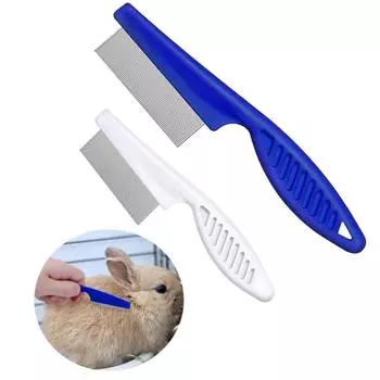 New Ideal Complete Rabbit Grooming Brush Set - Perfect and Small Size - Top-Quality Hair Remover and Soothing Tool - Essential A