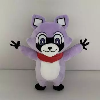 New Indigo Park Rambly Rambly Peripheral Dolls Plush Toys Red Scarf Plush Bear Ordinary packaging