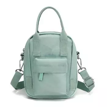 New Internet celebrity style fashion shoulder messenger bag nylon mobile phone bag (pink) 24*20*14cm красный