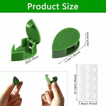New Invisible Plant Climbing Wall Fixture Clips 10-50Pcs PcsRattan Vine Bracket Fixed Buckle Leaf Clips Traction Holder Garden