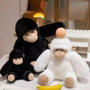 New Kara Orangutan Doll Children s Soothing Companion Long Arm Plush Toy Push Pillow Girls Gift 23cm