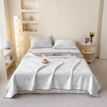 New Knitted Cotton Summer Cool Covered Blanket Multifunctional Nap Blanket Soft Skin Friendly Bedding 180x200 200x230 150x200 110x150cm 1pcs