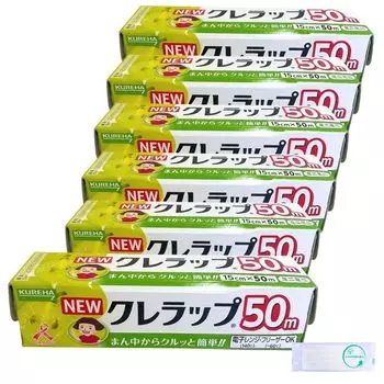 NEW Kurewrap Mini Mini x x 6 piece set Kureha (15cm 50m) Co., Ltd. [Activity Official] белый