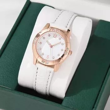 New Ladies Watch Quartz Wristwatches Fashion Leather Strip Brand Women Female Crystal Luxury Women s Watches чёрный