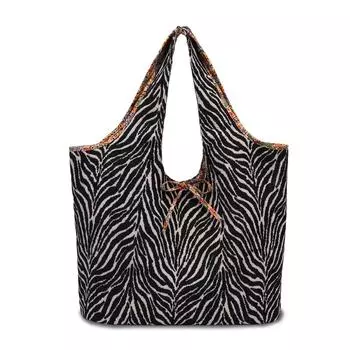 New large-capacity fashion daily leisure soft bag shoulder bag niche trend commuting белый