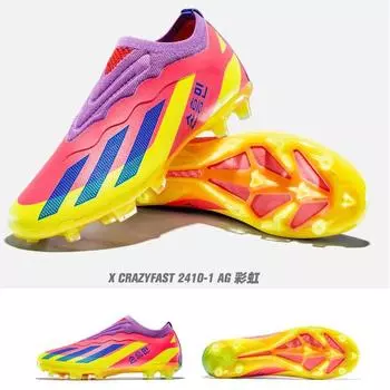 New large size football shoes for boys and girls, teenagers and students, women s TF broken nails AG long nails competition training shoes 35