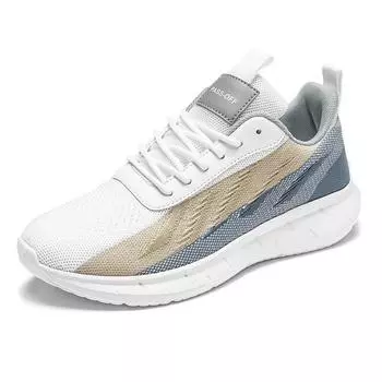 New large size men s vulcanized shoes mesh breathable sneakers men s shoes fashionable casual men s sneakers loafers 40