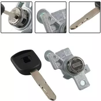 New Left Driver Side Door Lock Cylinder w/Key For 2005-10 Honda Odyssey 72185SHJA01