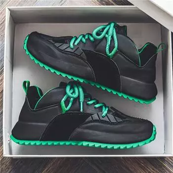 New Luxury Men s Sneakers Casual Versatile Strap Shallow Mouth Board Shoes Breathable and Lightweight Sports Running Shoes 39