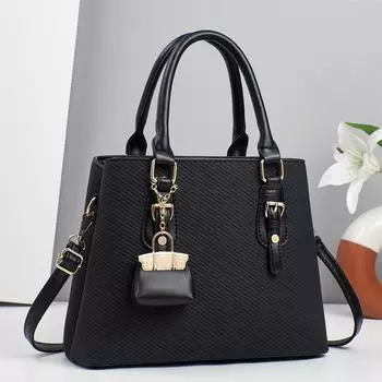 New Macaron Fashionable Handbag Canvas Textured Shoulder Bag Versatile Large Capacity Crossbody Bag Tote Bag .