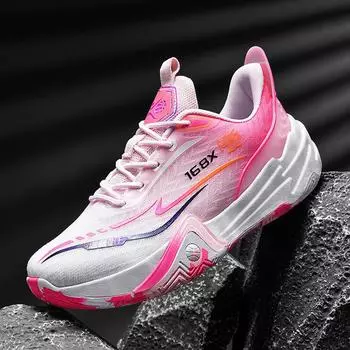 New mandarin duck basketball shoes men s boots mesh high-top cement floor indoor and outdoor sports shoes youth training 35