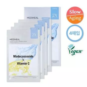[NEW] Mediheal Derma Synergy Wrapping Mask Trace Toning 4 sheets,Korean mask pack
