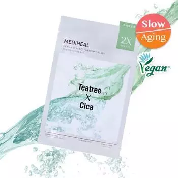 [NEW] Mediheal Derma Synergy Wrapping Mask Trouble Soothing 1 sheet,Korean mask pack