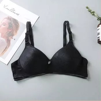 New medium and the elderly small breasts two-breasted bra thin women s mother underwear 34/75
