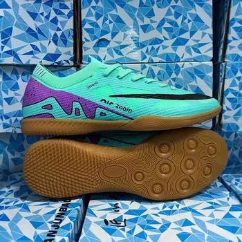 New men s and women s football shoes, male students flat-bottomed non-slip indoor flat-bottomed competition training shoes 35