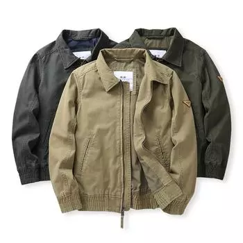 New Men s Business Casual Lapel Jacket Retro Trend Slim Fit Workwear Jacket Men s Top S серый