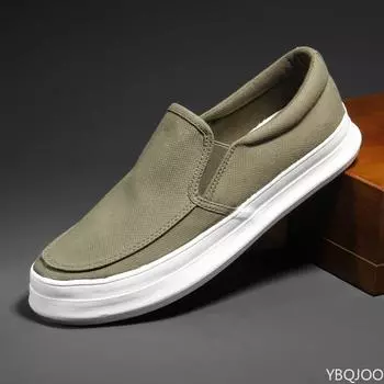 New Men s Canvas Shoes Casual Breathable shoes Men Comfort Low top Loafers Trendy versatile anti slip Sneakers Zapatos Homme 38