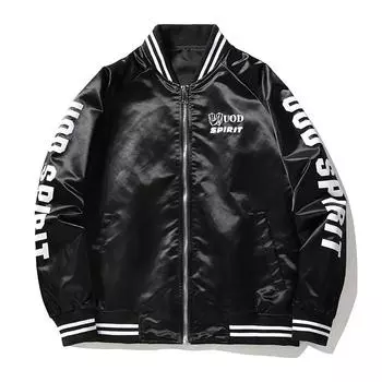 Новая мужская повседневная свободная куртка с капюшоном в корейском стиле, мужская рабочая куртка, модный мужской летный костюм M