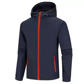 Новая мужская куртка Four Seasons Jacket Outdoor Sports Men s Fashion Trend Jacket XL чёрный